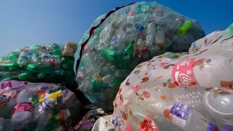 Getty Images Plastic bottles