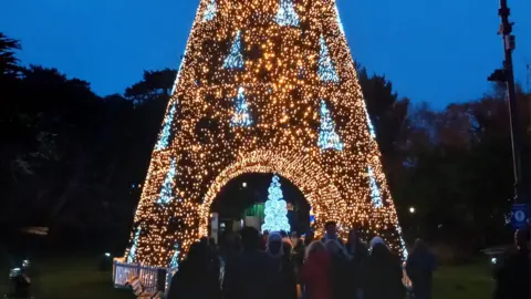 BCP Bournemouth festive lights