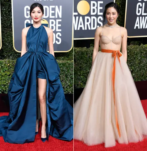 Getty Images Gemma Chan (left) and Constance Wu