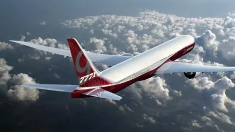 Boeing Mock up of 777X