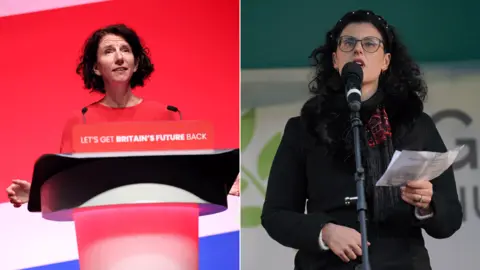 Reuters/PA Anneliese Dodds and Layla Moran