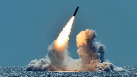Reuters Trident missile