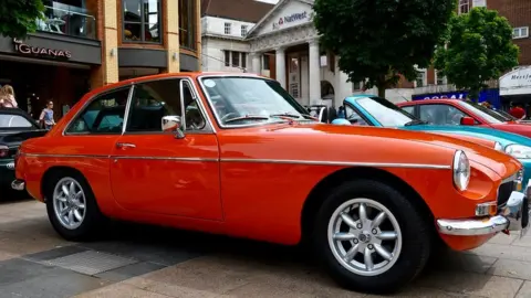 John Bray MotoFest cars in Coventry