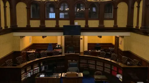 The Legislative Council bench in Tynwald