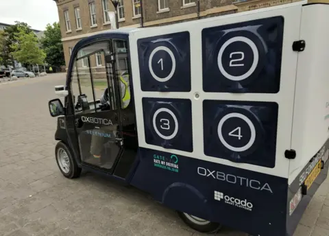 driverless delivery truck