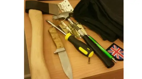 GMP Some of Ethan Stables' weapons