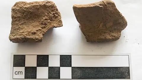 Ness of Brodgar Trust Fragments of pottery