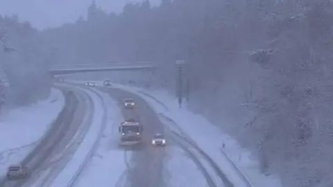 Traffic Wales/Crown Copyright A55 in Flintshire