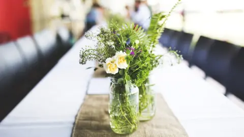 Hannah Jones  Table decorations