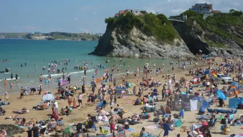 Mark Godsell Towan Beach in Newquay