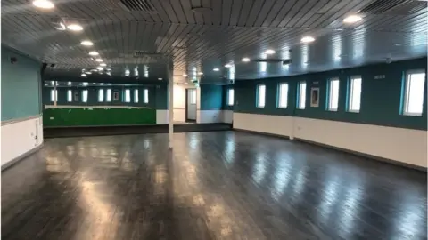 BBC A studio at the new Pendennis Community centre