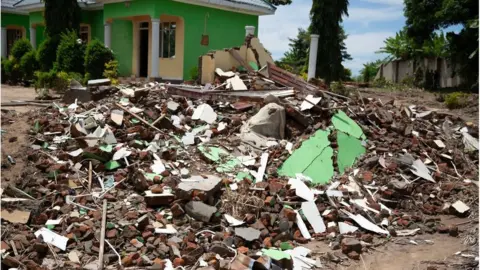 ShelterBox A photo of the damage