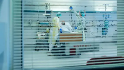 Getty Images Man in hospital