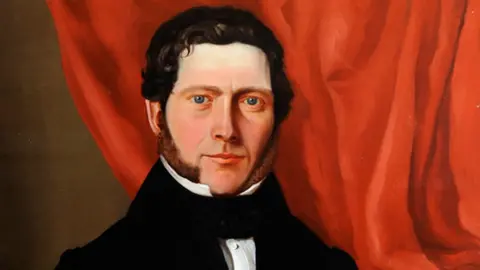 Guernsey Museums & Galleries Oil painting of William Le Lacheur at the Guernsey Museum