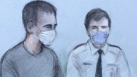 ElizabethCook/PA Media Court artist sketch of Thomas Schreiber