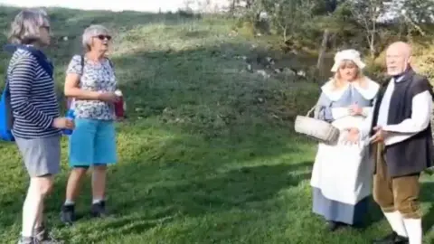 Eyam Parish Church Eyam memorial broadcast