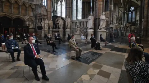 PA Media Attendees were distanced from each other