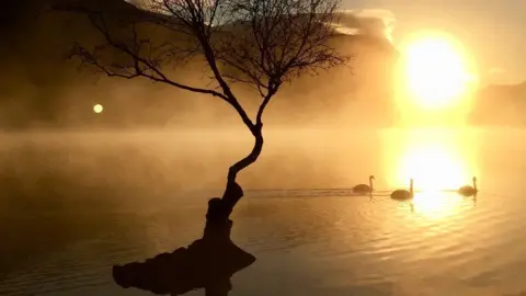 Jason Rawles Llyn Padarn in Llanberis