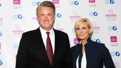 Getty Images Mika Brzezinski and Joe Scarborough