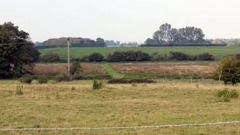 Suffolk Police The scene where Ms Kempton's body was found