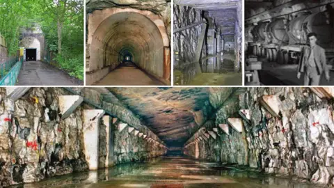 Rhydymwyn Valley History Society Views of the tunnels