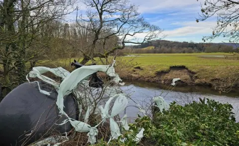 BBC Plastic in river