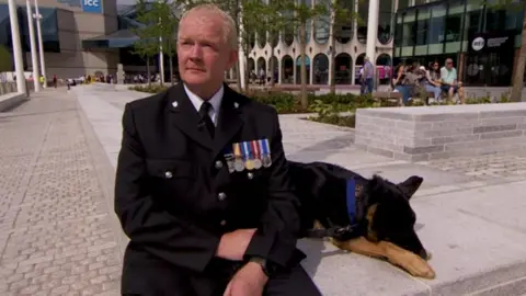 PC Davey and Bacca after the ceremony