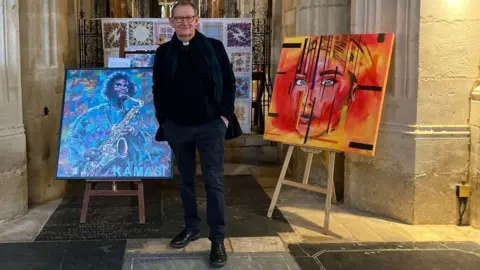 Natalie Malcolm/BBC The Very Revd Chris Dalliston, Dean of Peterborough