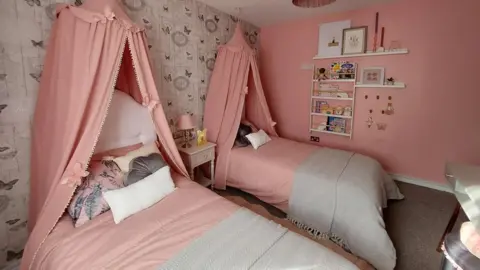 Carers in Bedfordshire  The sisters' bedroom in Bedford after a makeover