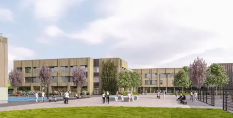 The Swan School The Swan School artist's impression