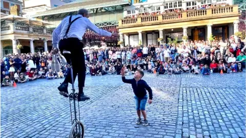 CGSPA Man on unicycle