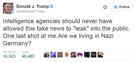 Trump 'compromising' claims: How and why did we get here? - BBC News