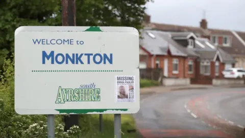 PA Monkton road sign