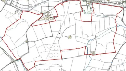 NWLDC Potential site of a new town in Leicestershire