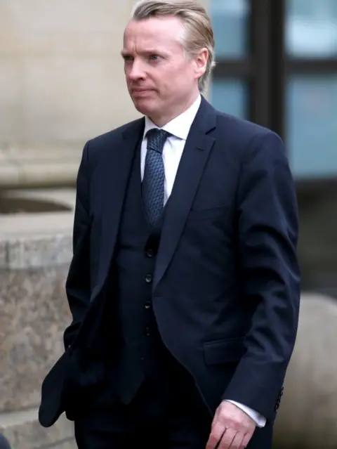 PA Craig Whyte arrives at the High Court in Glasgow