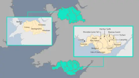 Local lockdown map