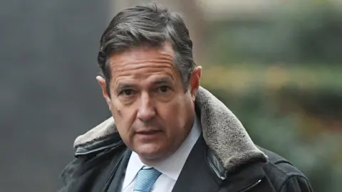 EPA Then-Barclays CEO Jes Staley arrives at 10 Downing Street in London,11 January 2018.