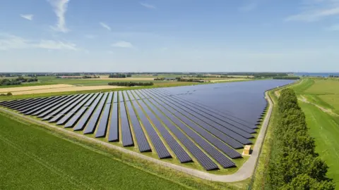 Getty Images solar farm