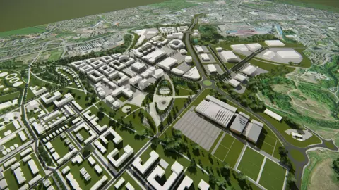 Ravenscraig Ltd Ravenscraig masterplan