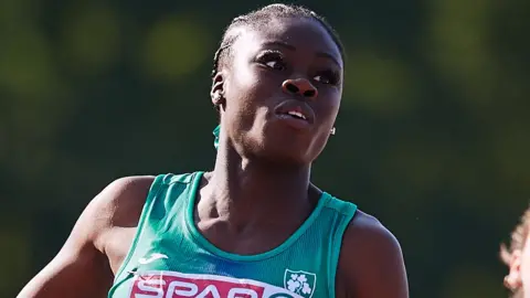 Rhasidat Adeleke achieved a sprint double for Ireland at the 2021 European Under-20 Championships in Estonia