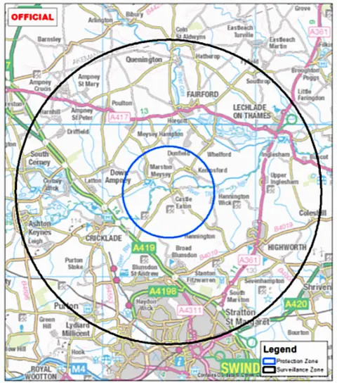 Defra Defra map