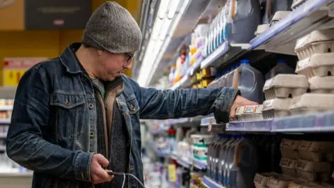 Getty Images Food prices have been rising quickly