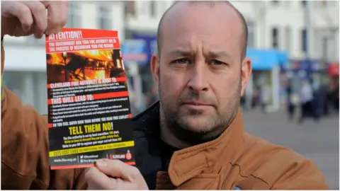 BBC Davy Howe, branch secretary Cleveland FBU