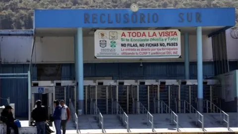 Reuters The entrance of the Reclusorio Sur prison