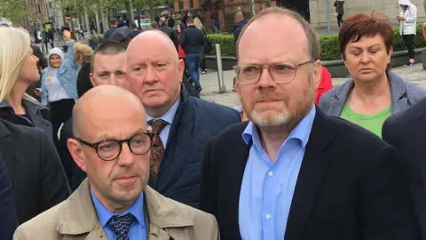 BBC Journalists Trevor Birney and Barry McCaffrey