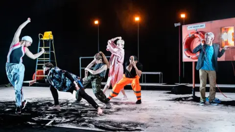 Foteini Christofilopoulou The DROWNTOWN dance show by the Rhiannon Faith Company