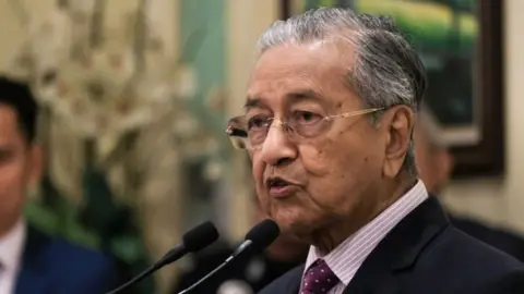 Getty Images Mahathir Mohammad