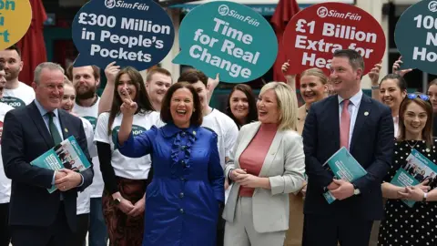 Charles McQuillan Sinn Féin launching election manifesto