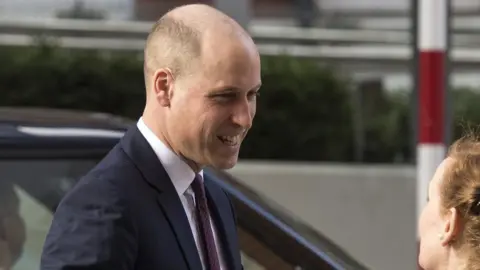 EPA/WILL OLIVER The Duke of Cambridge