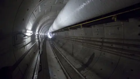 PA Media Crossrail tunnel